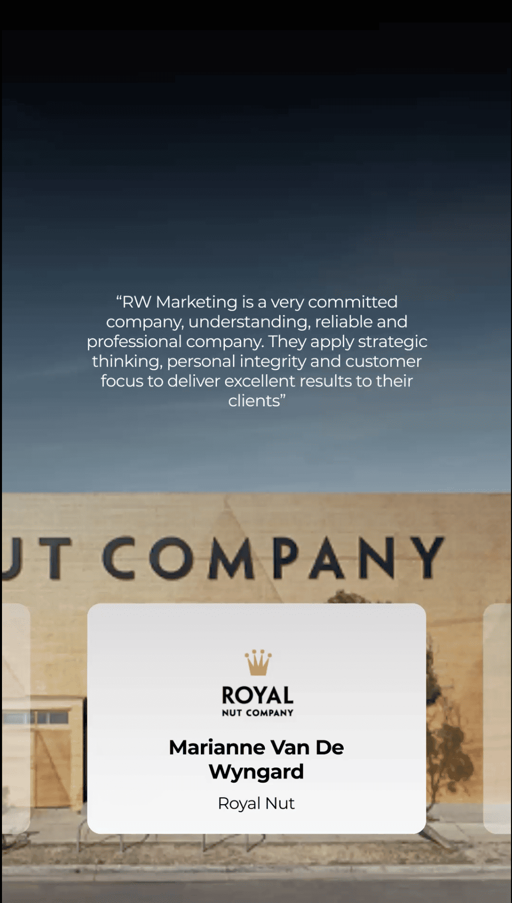 ROYAL NUT COVER